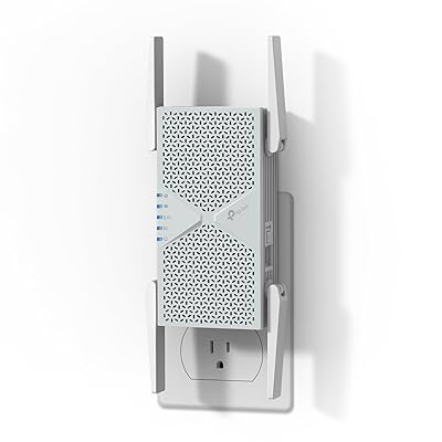 TP-Link BE6300 Wi-Fi 7 Range Extender RE403BE w/ 2.5G Port | 6.3 Gbps Dual-Band Wireless Repeater | Internet Signal Booster for Home | Up to 2800 sq.ft, 64 Devices | MLO, EasyMesh | No 6 GHz Band