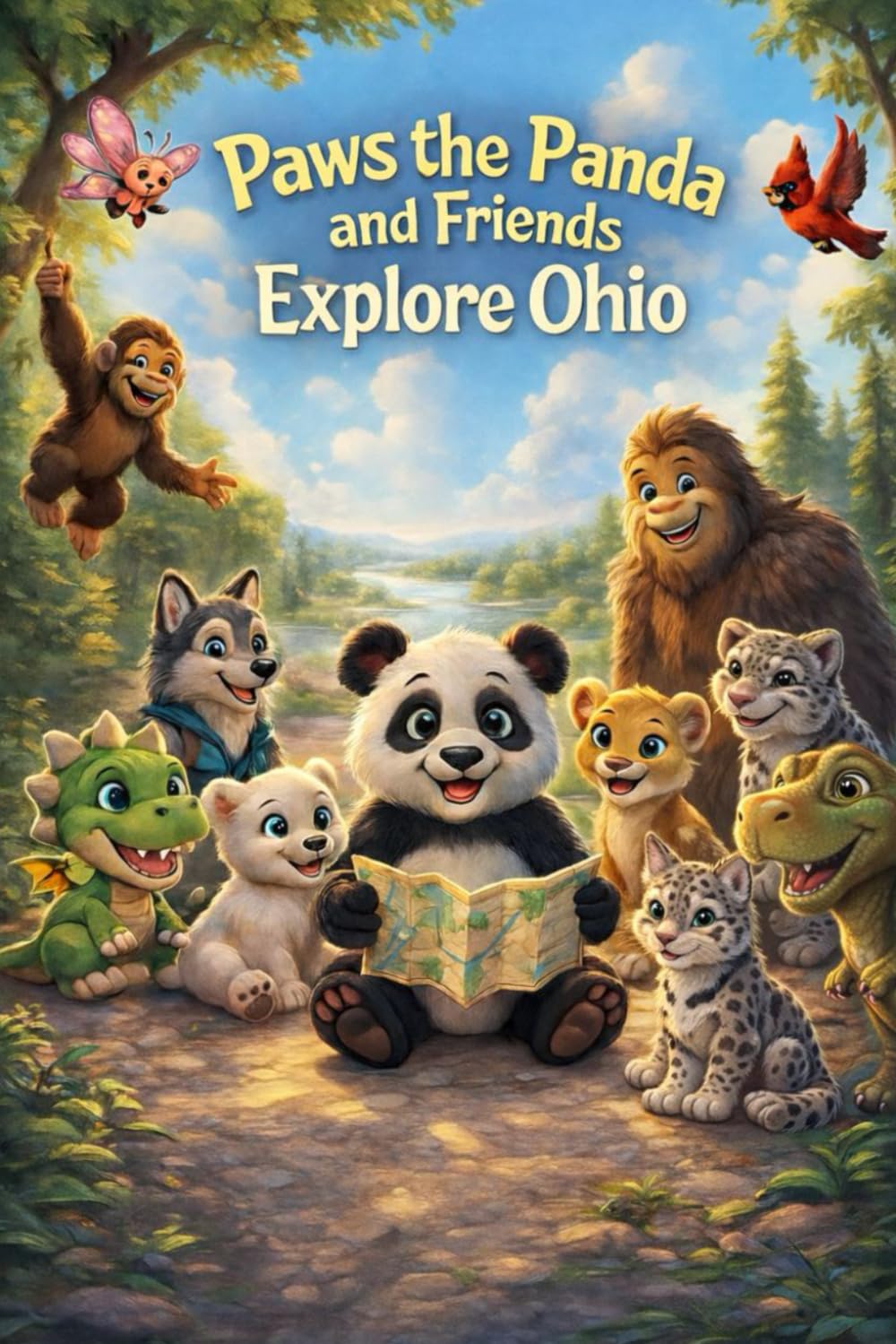 Paws the Panda and Friends: Explore Ohio: 36