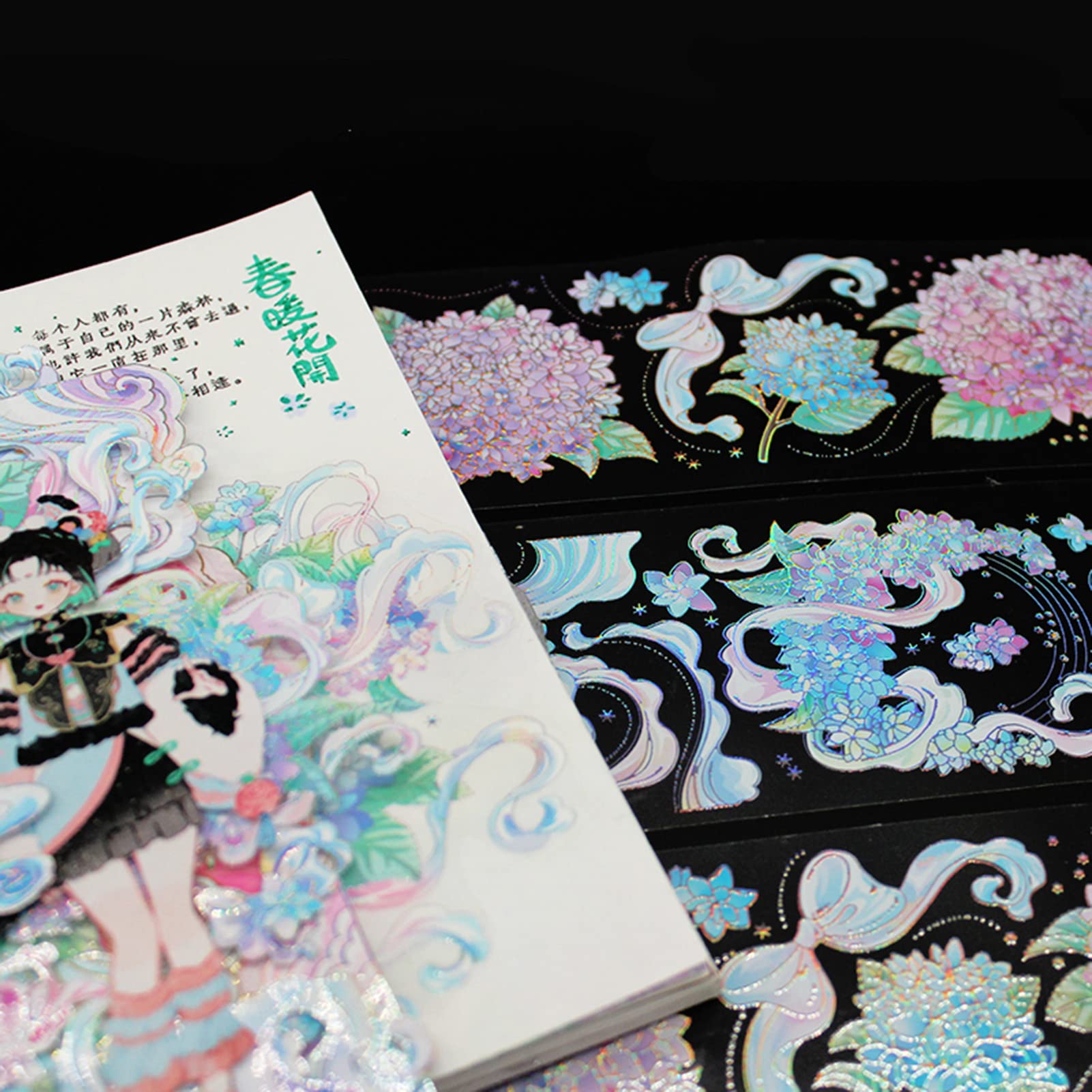 海外　新作　予星社　moodtape 女の子　人物　装飾　マスキングテープ　3巻 Amazon.co.jp: マスキングテープ moodtape 少女 人物マステ 手帳