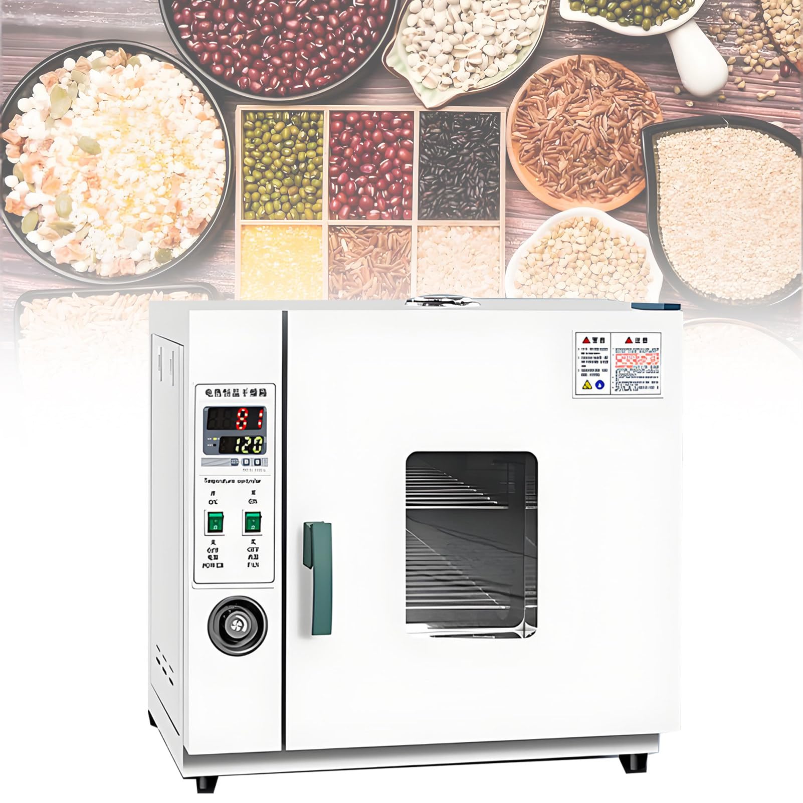 Horno de secado al vacío, horno de secado por convección de laboratorio, 16L/43L, para laboratorio con temperatura de trabajo de 50-300 °C