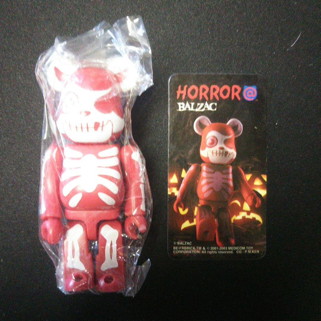 ベアブリック BE@RBRICK シリーズ7 ホラー HORROR 裏 バルザック 白 外