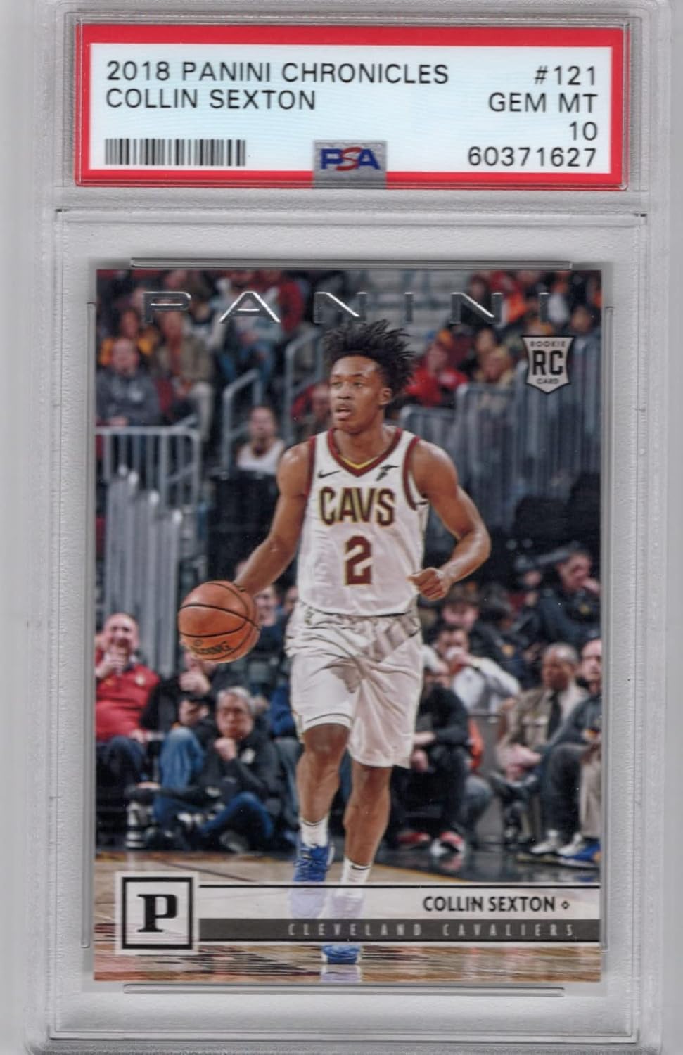 Collin Sexton Gem Mint PSA 10 Rookie Card Collectible Basketball Card - 2018 Panini Chronicles Basketball Card #121 (Cavaliers) Free Shipping
