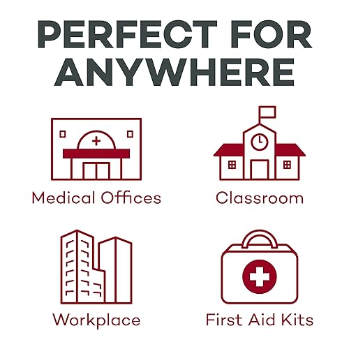 Miniatura 8 de Dealmed Almohadillas de preparación de alcohol 3000 toallitas antisépticas esterilizadas gamma sin látex medianas, productos para el cuidado de