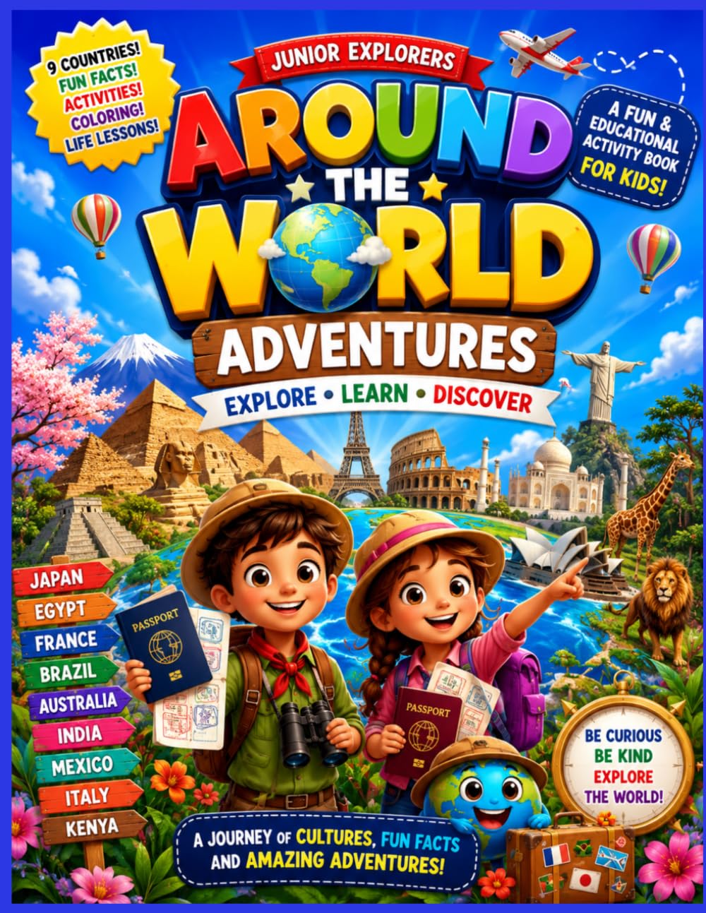 Around The World Adventures: Explore • Learn • Discover!