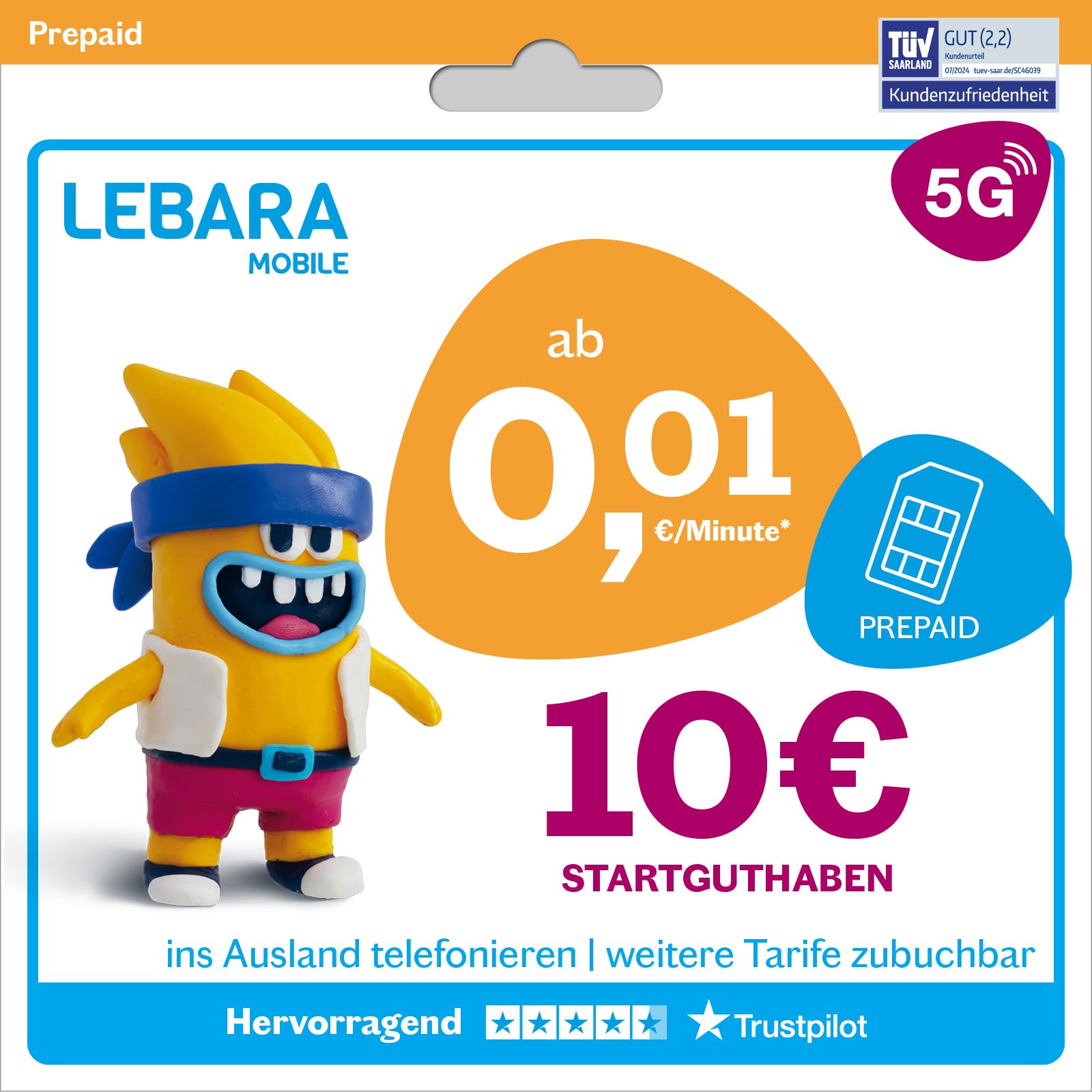Lebara Sim Karte Ohne Registrierung
