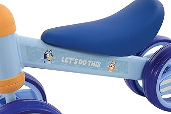 Bluey Ride On Toys For 1+ Year Old Boys And Girls - Deluxe Bobble Toddler Ride On And Baby