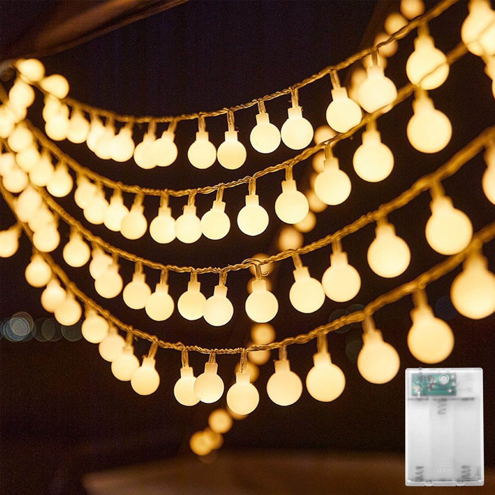 Kaleora Kirschblüten Lichterkette, 3M 20 LED Blumen Lichterk