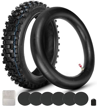 GREHUA 3.00-12 80/100-12 الترابية الدراجة الاطارات الأنبوب الداخلي 12 بوصة الخلفية لSR 90 cc 110 cc 125 cc PW80 CRF70 CRF110 XR70 KLX110 KX65 TTR90 TTR110 JR80 باجا DR70 كولستر QG-214 الطرق الوعرة موتوكروس الثقيلة