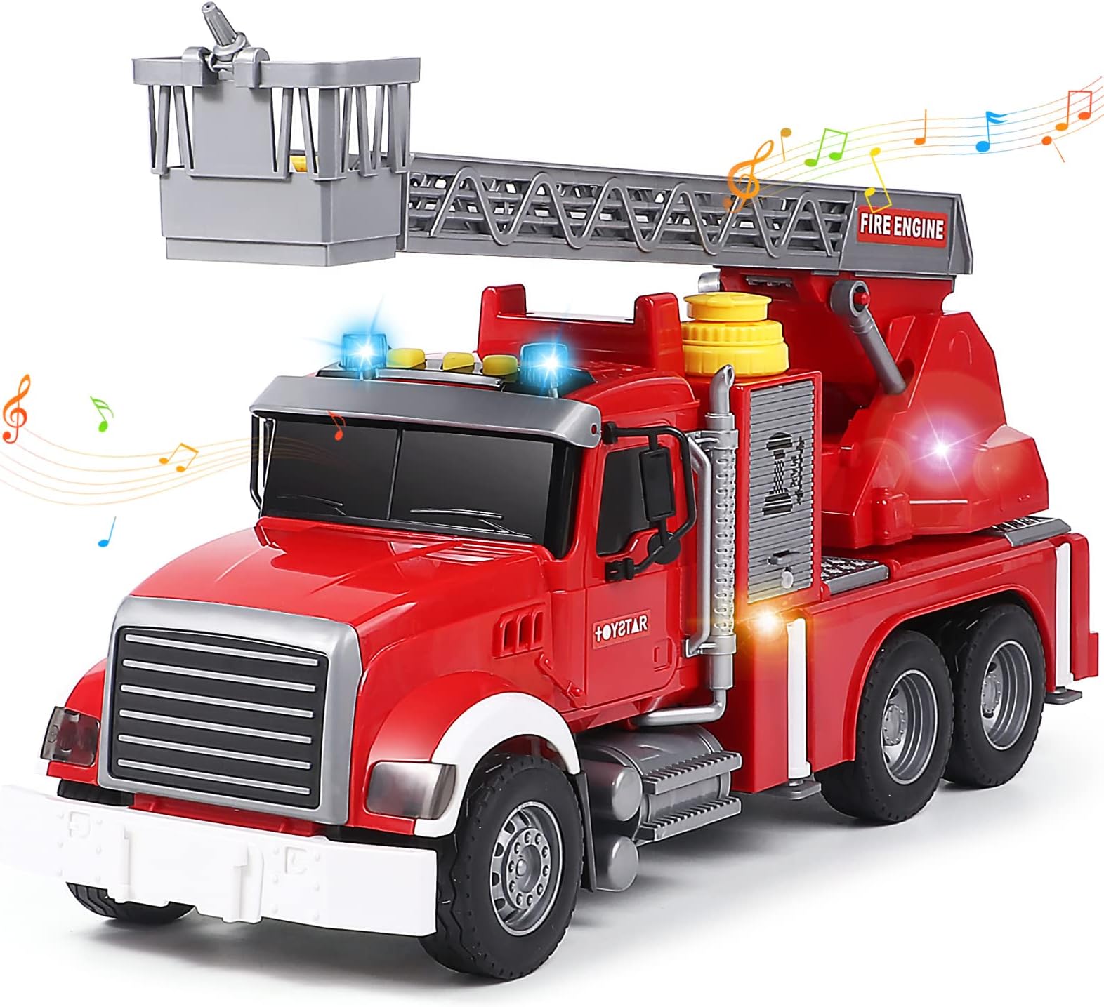 Bretelles Enfant Motif Camion De Pompiers - Élastiques Y (1-5 Ans)