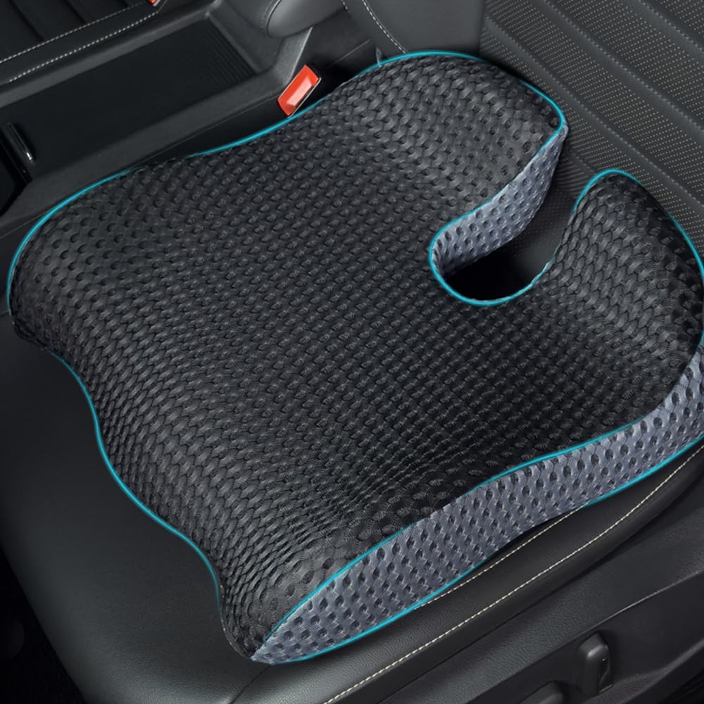 Coussin de siège voiture ergonomique pour un confort optimal en route et au bureau au quotidien