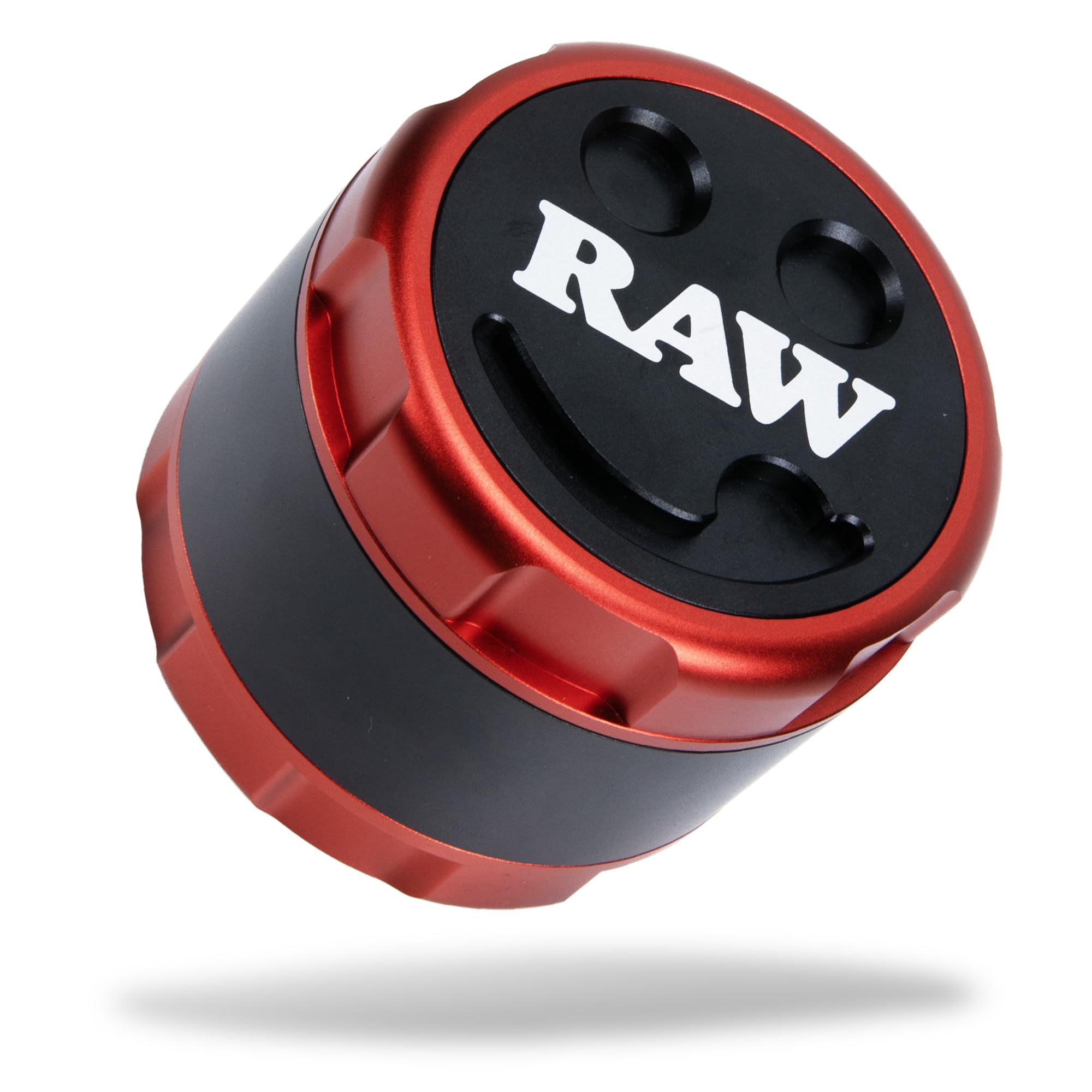 RAW Spice Grinder 60mm "Buddy Mill"  3-Piece Kitchen Mill with Adjustable Stainless Steel Pusher & 3 blades