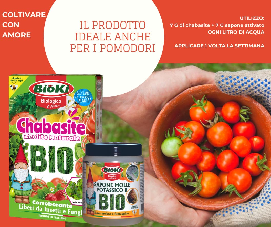Zeolite e Sapone Molle per Agricoltura