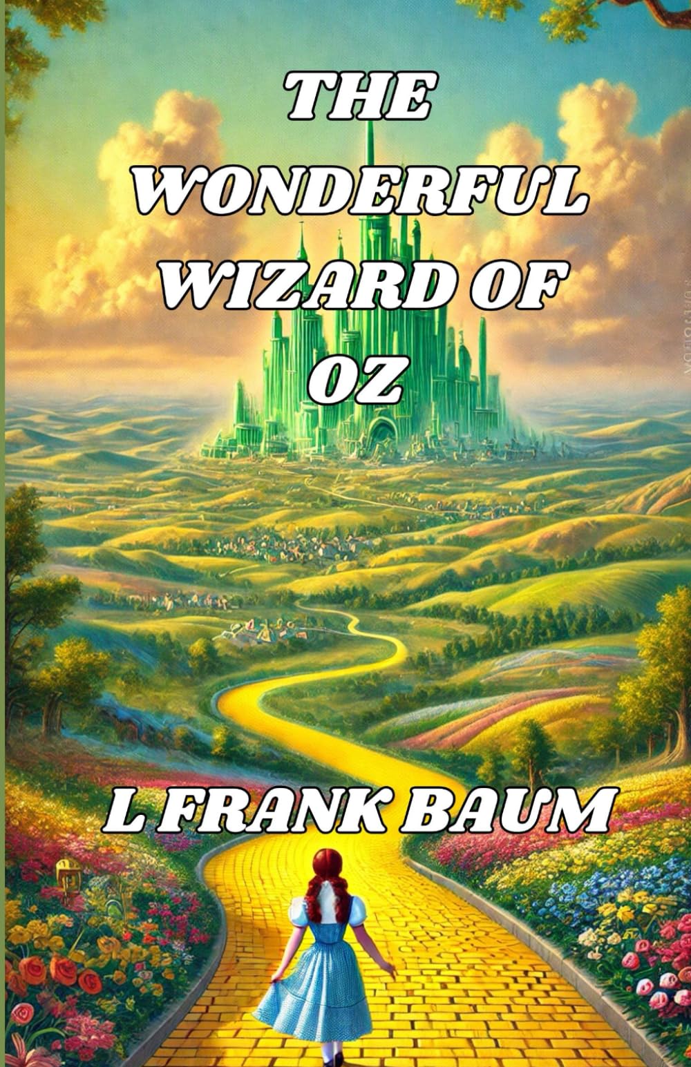The Wonderful Wizard Of Oz(illustrated)