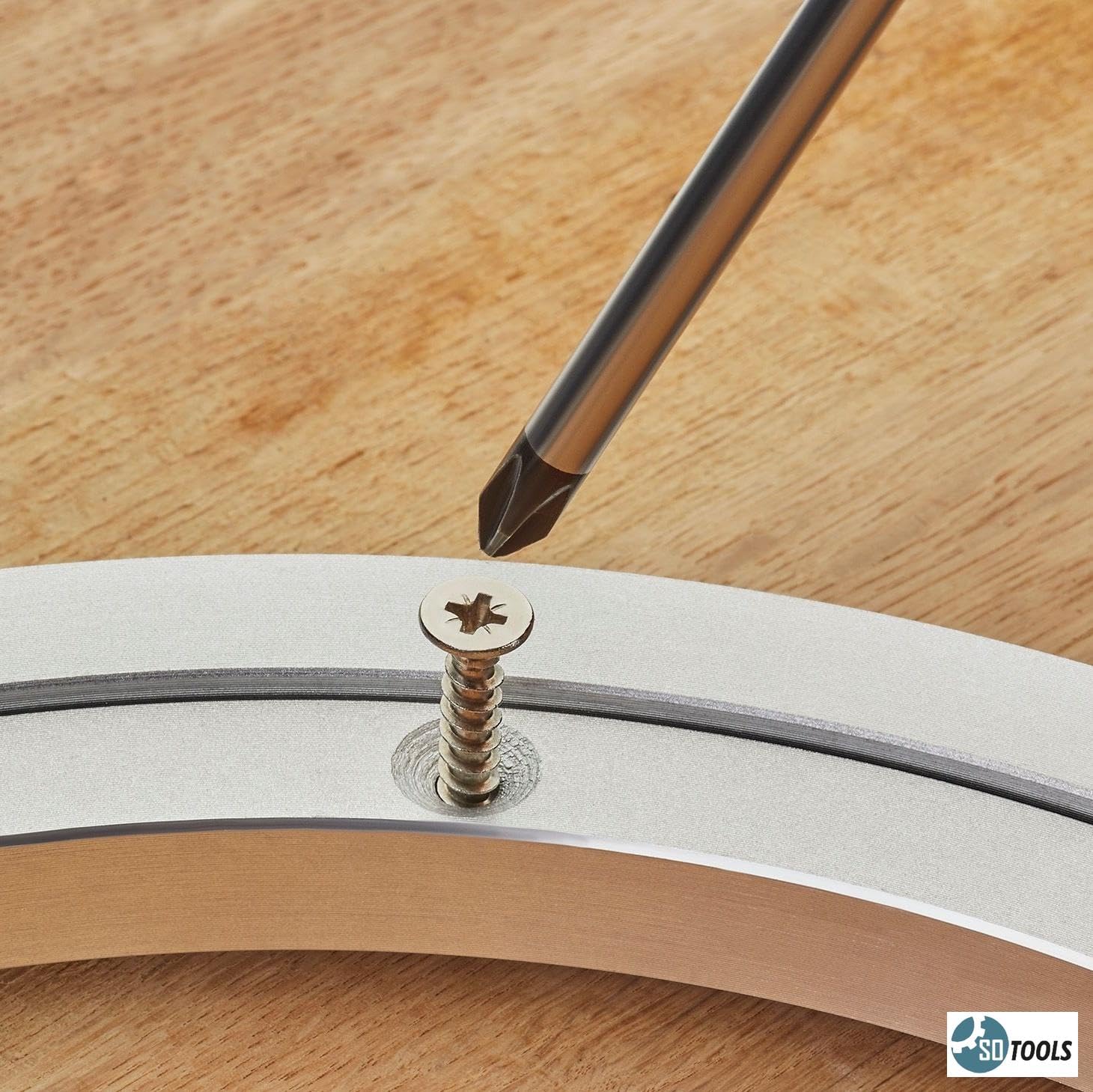 SOTOOLS Drehkranz Drehring Kugelgelagert Präzises Silber Aluminium Ø 391 mm bis 100 kg Traglast 360° Rotation Robust Rostfrei Axial Radial Drehlager für Drehtische Displays Möbel Maschinenbau