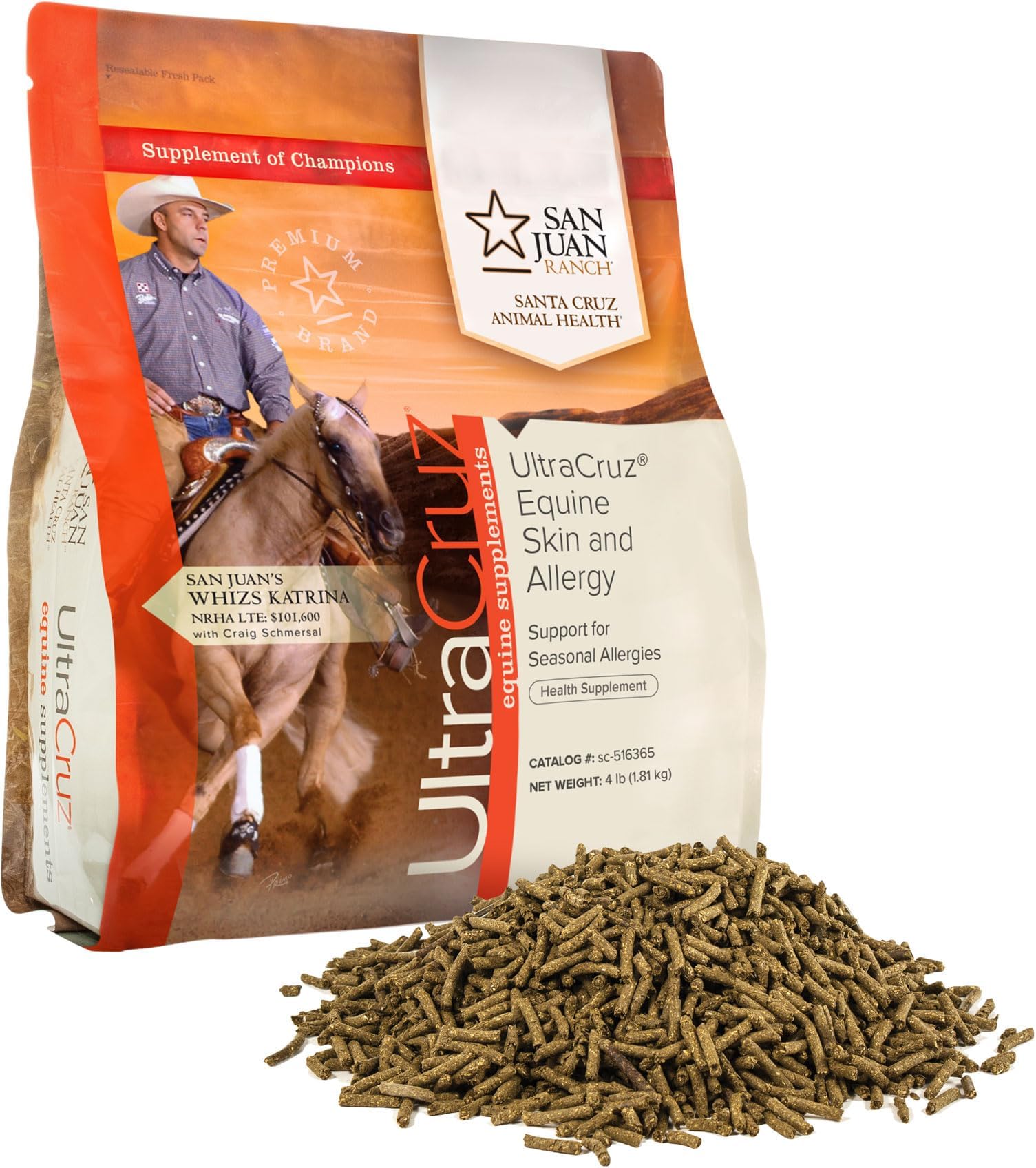 UltraCruz® Equine Skin and Allergy, 4 lb