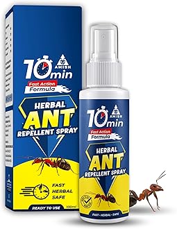 Amish Ant Repellent Ready to us Herbal Spray for Home and Kitchen red ant/Black ant Spray (100 Ml Ready to us)