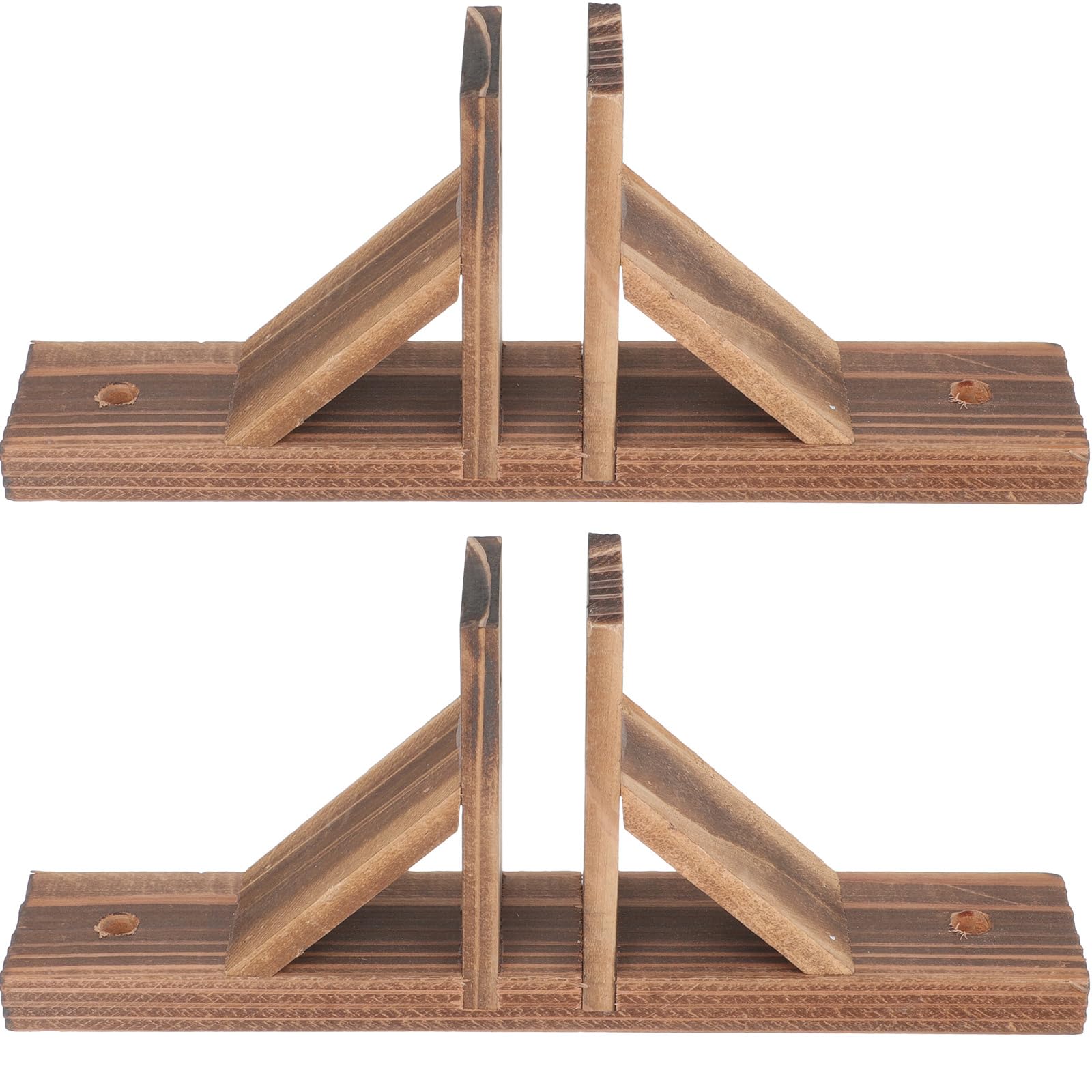 BESPORTBLE Vallas Accesorios de Base: 2 Piezas Soporte para Valla de Jardín Accesorio de Jardín Piezas de Kit de Base de de Madera de Soporte para de