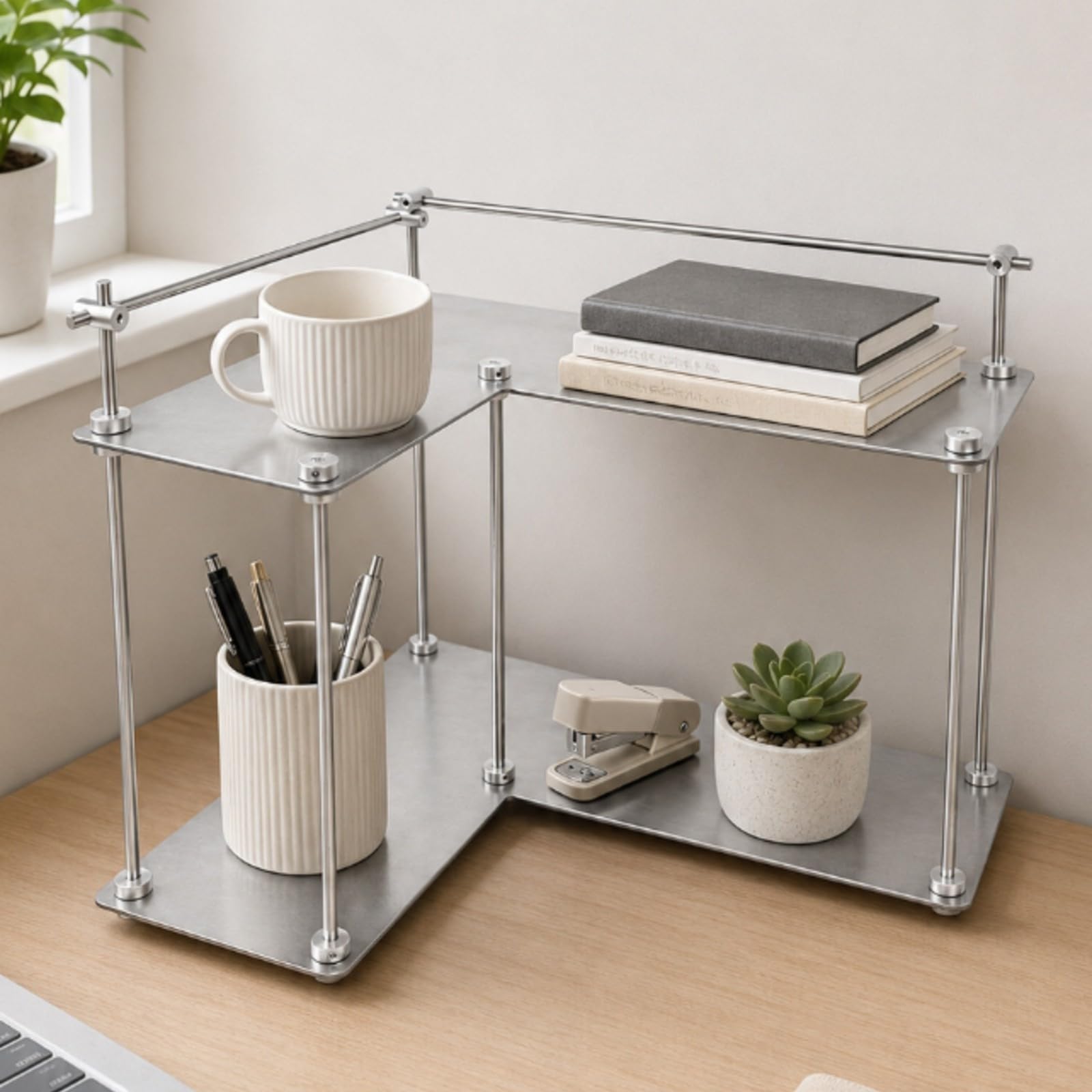 predolo Support Rangement Peu Encombrante, Robuste, pr Cuisine, Espace café, Bureau