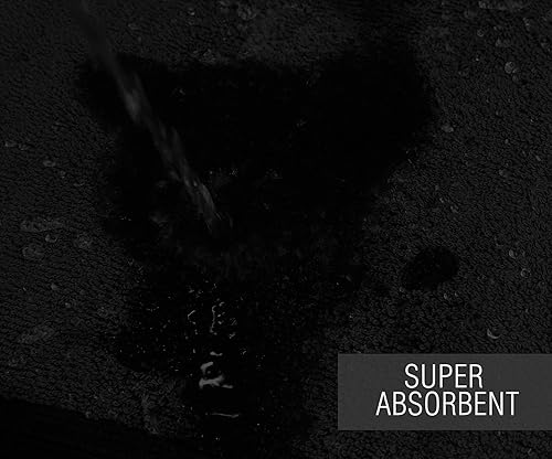 Miniatura 6 de ZUPERIA Paquete de 12 toallas de baño, 27 x 54 pulgadas, ultra suaves, 100% algodón, toallas de baño grandes, altamente absorbentes, ideales para