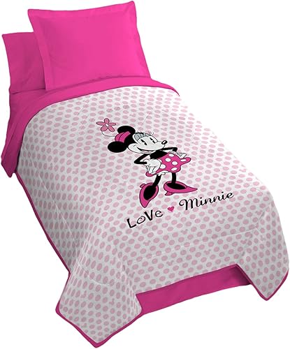 Disney Minnie Classic Falling Dots Comforter Set