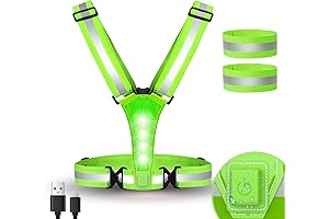 High-Visibility Lighted Safety Vest: Light Up The Night Safely