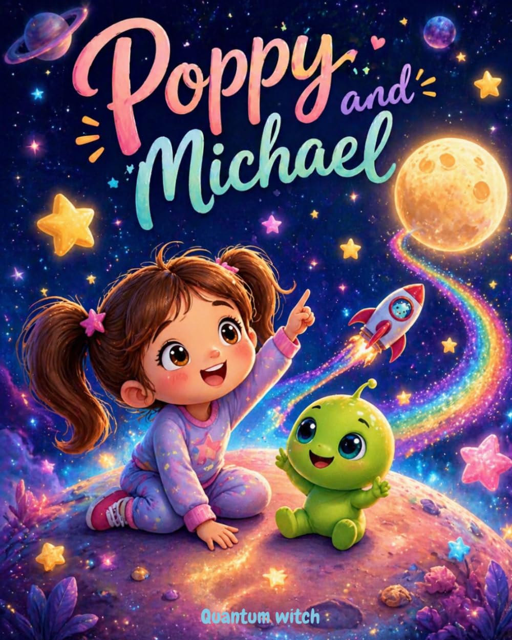 Poppy and Michael: The Little Alien Who Helped Her Find Her Happy: A magical children’s picture book about self-love, confidence, kindness, and believing in yourself