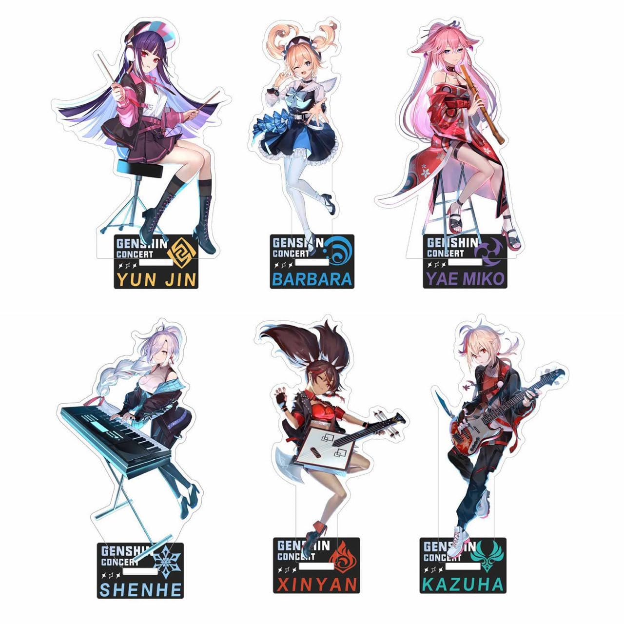 Amazon.co.jp: 原神げんしん Genshin 八重神子 申鶴 雲菫 楓原