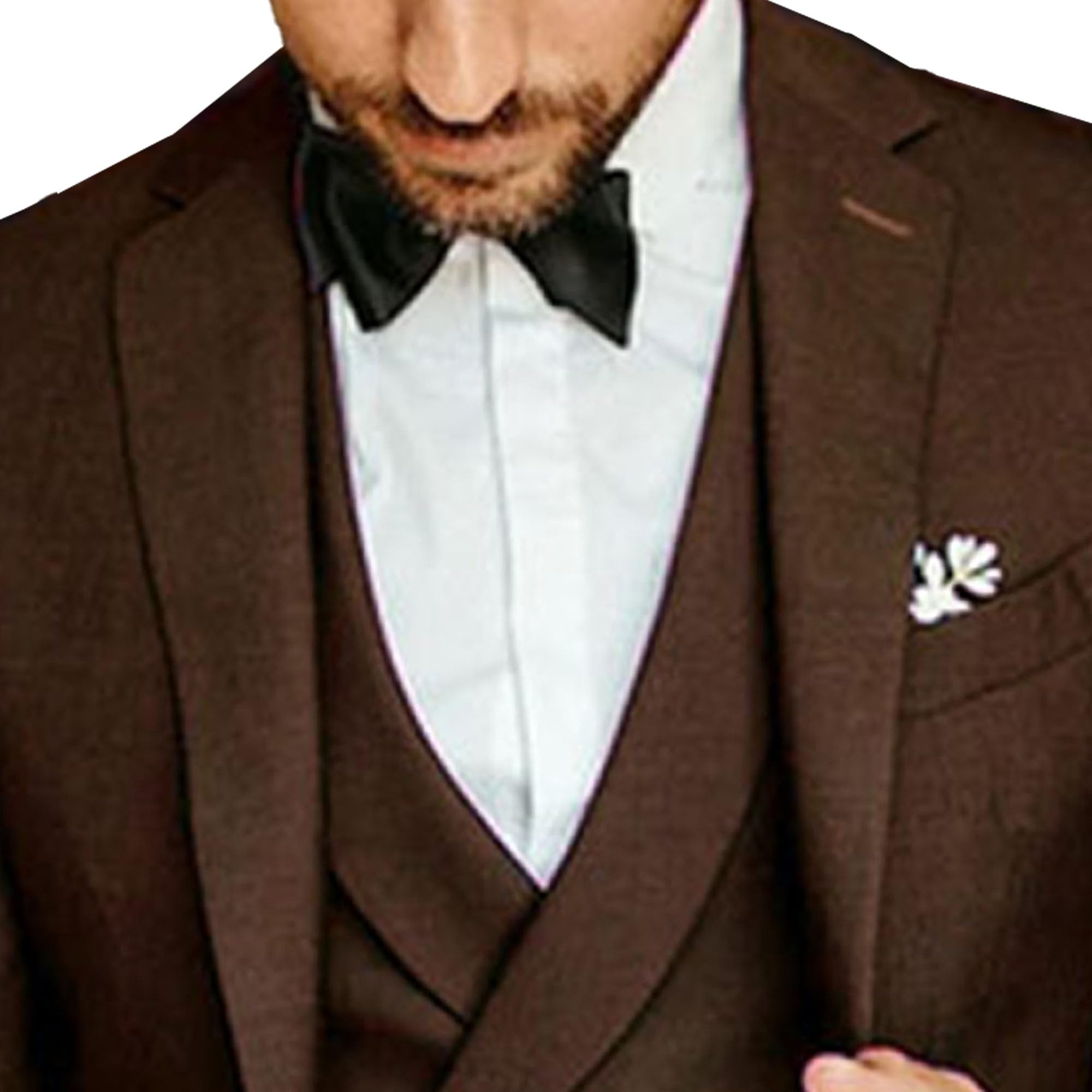Herren Slim Fit 3 Stück Anzug Solid Color Double Breasted Business Anzug Formaler Anzug für Hochzeit Prom Dinner Party