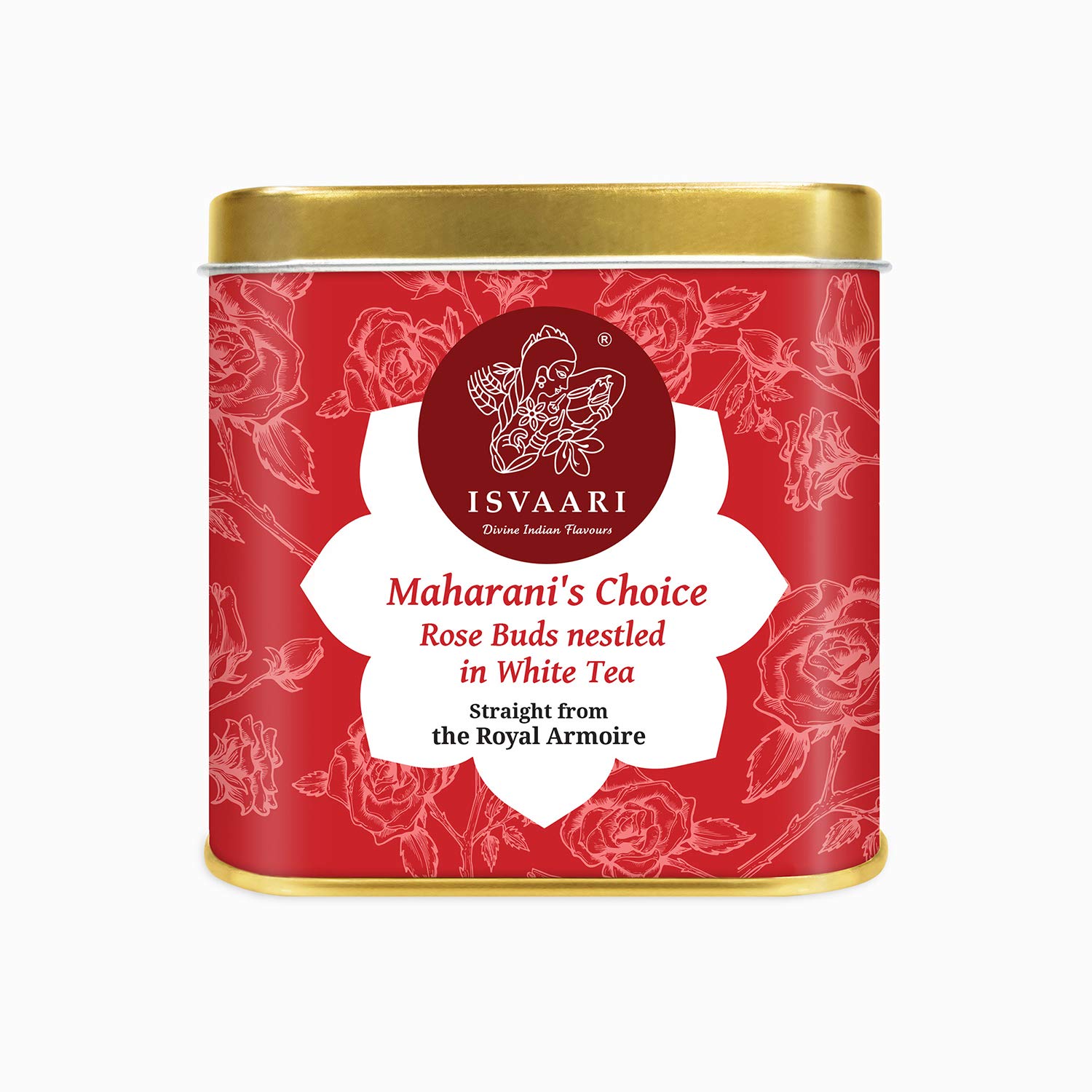 Isvaari Maharanis Choice Rose Buds Nestled White Delight Herbal Tea, 50g (B08CVCP5QJ) Amazon Price History, Amazon Price Tracker
