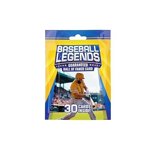 Baseball Legends Pack| 30 Baseball Cards | Guaranteed Hall of
