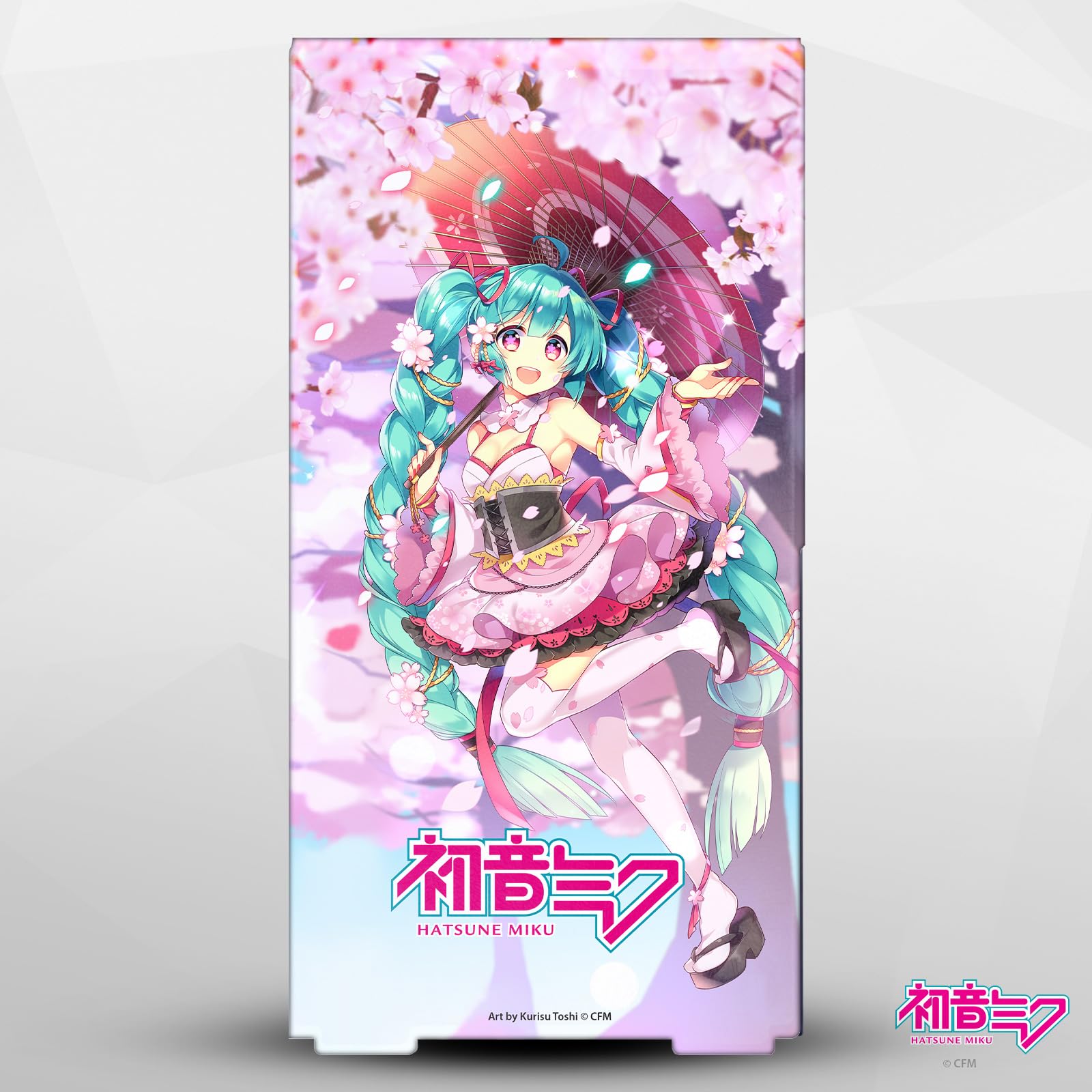 Head Case Designs Offizielle Hatsune Miku Sakura Grafiken Spielekonsolen Wickeln kompatibel mit Xbox Series X