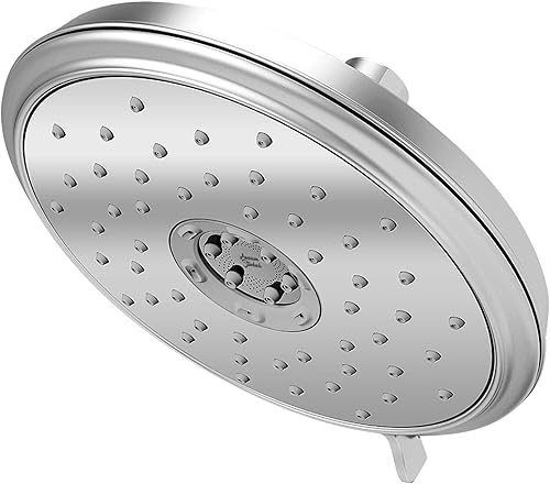 Miniatura 6 de American Standard 9138073.013 Spectra Plus - Cabezal de ducha tradicional fijo que ahorra agua, 1.8 GPM, níquel pulido