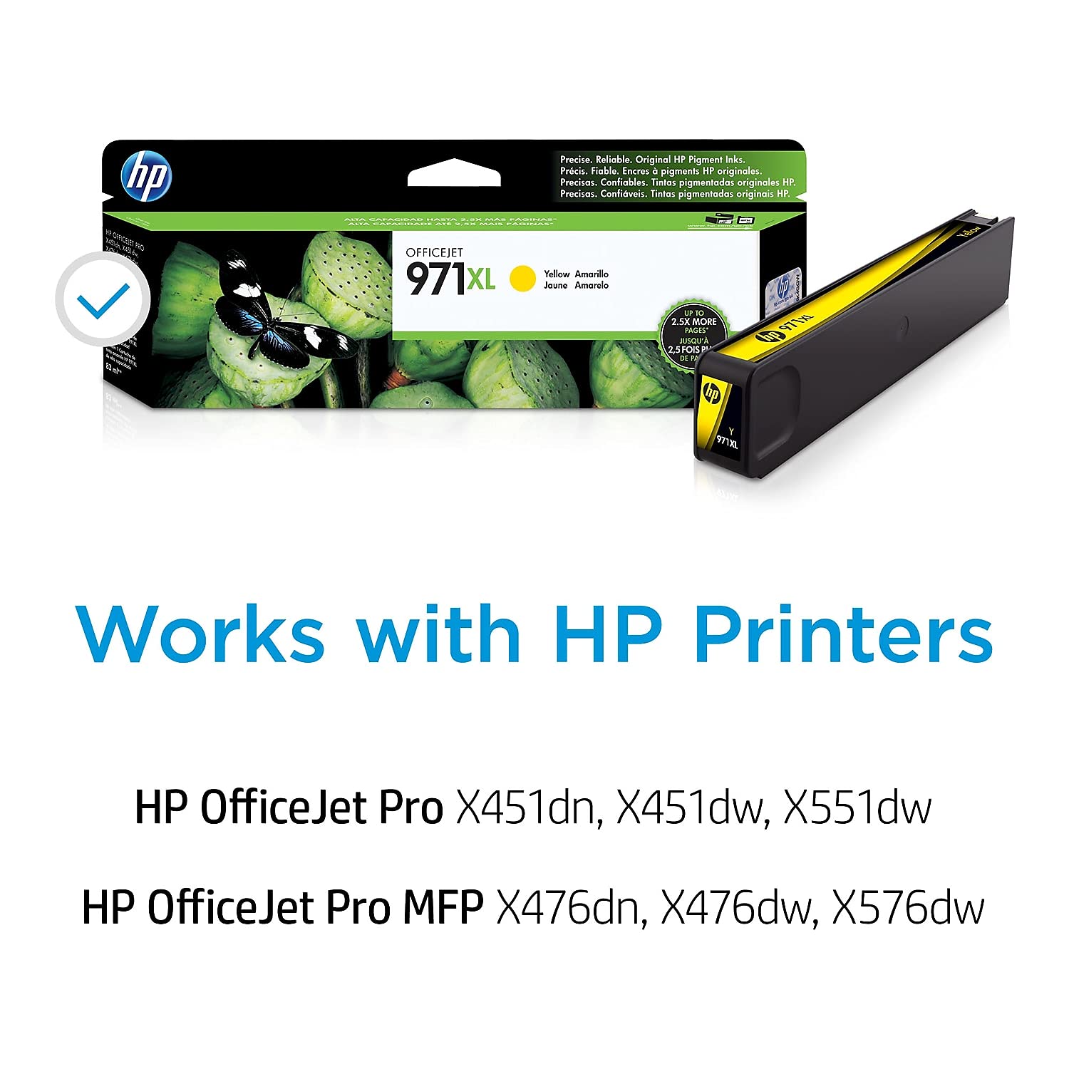 HP Officejet Pro HP970/971シリーズ純正インク Amazon.com: HP 971X | PageWide Cartridge High Yield | Yellow