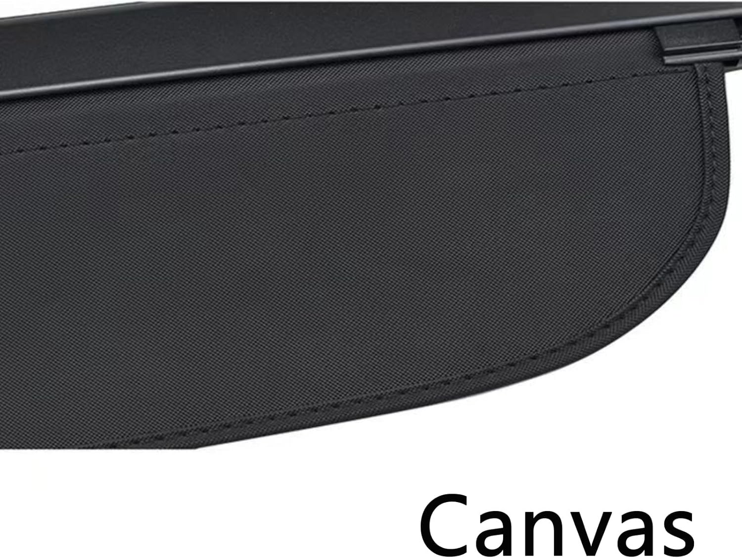 Trunk Cargo Cover for Jeep Renegade 2015 2016 2017 2018 2019 2020-2023, Luggage Security Shield Shade, Retractable Trunk Cover Waterproof Interior Accessories, Canvas