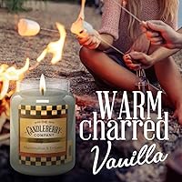 Vista 3 de Velas Candleberry Fragancias Fuertes para el Hogar Hechas a Mano en los Estados Unidos Altamente Perfumadas 135 Horas de Quemado Frasco