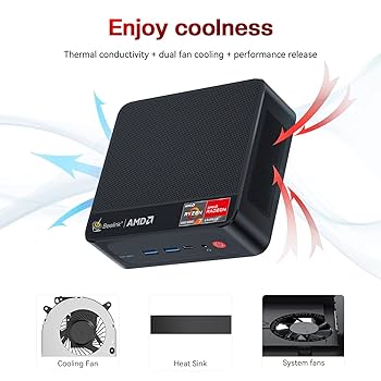 ミニPC Beelink SER4 Ryzen 7 4800U Beelink SER4 launched with an AMD Ryzen 7 4800U, 32 GB of