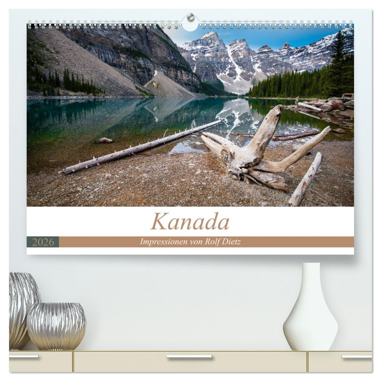 Kanada - Impressionen von Rolf Dietz (hochwertiger Premium Wandkalender 2026 DIN A2 quer), Kunstdruck in Hochglanz: Weite Menschenleere Wildnis in einzigartigen Fotografien festgehalten.
