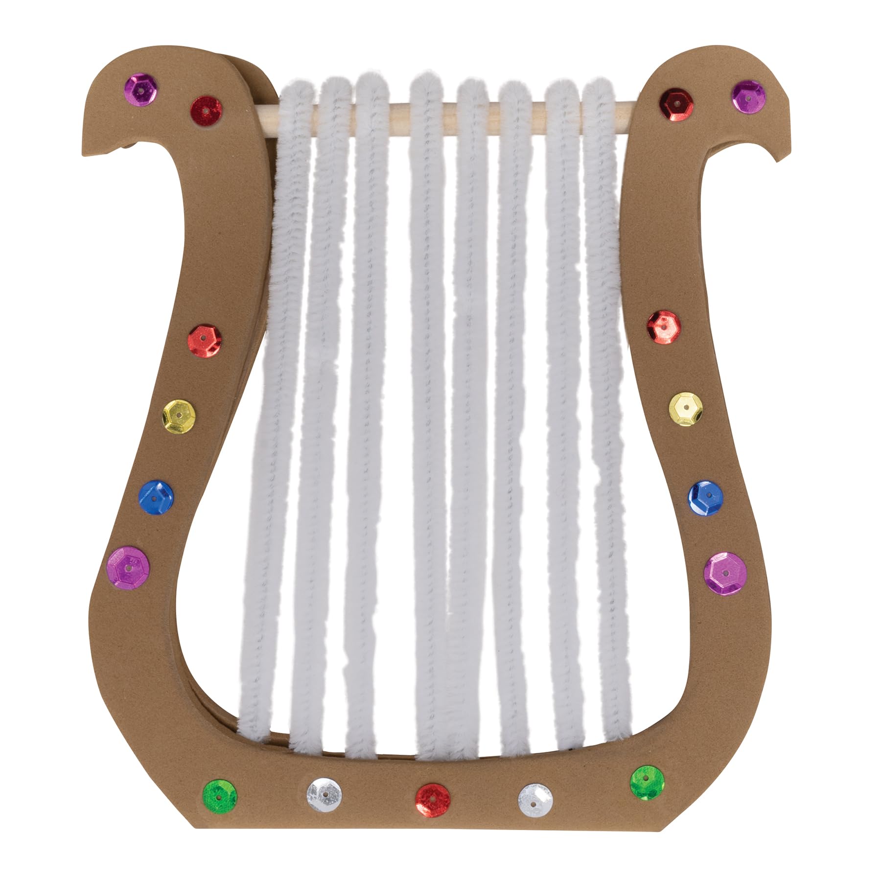 Limpiapipas o chenillas de Chenille Kraft, Blanco 3