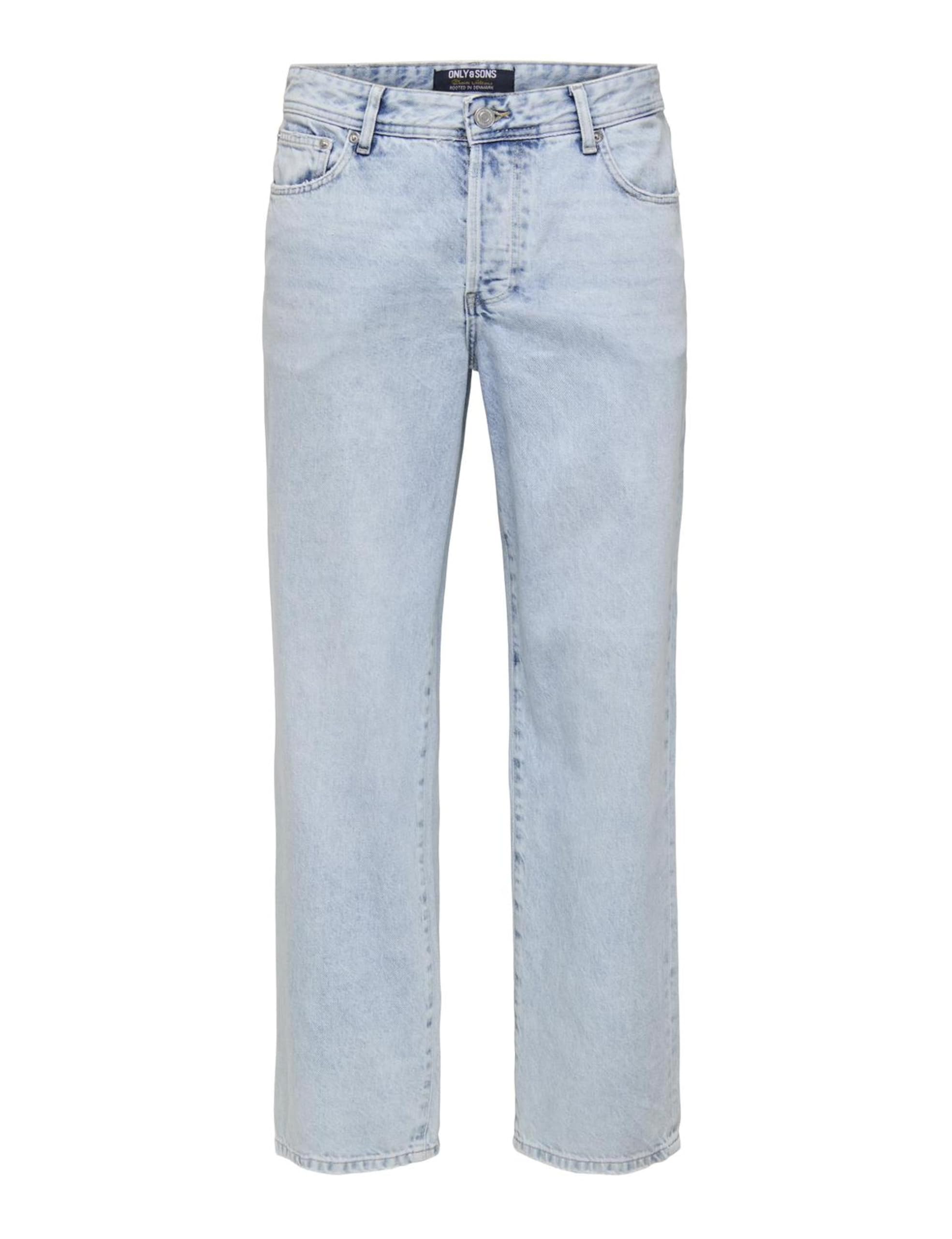 Only & Sons Male Locker geschnitten ONSFADE Mittlere Taille Locker geschnitten Jeans