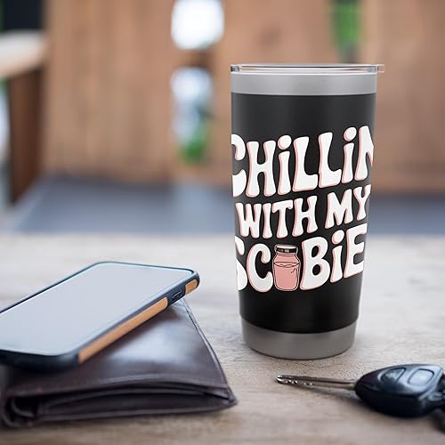 Miniatura 7 de Scobies Kombucha - Vaso de acero inoxidable con aislamiento de acero inoxidable