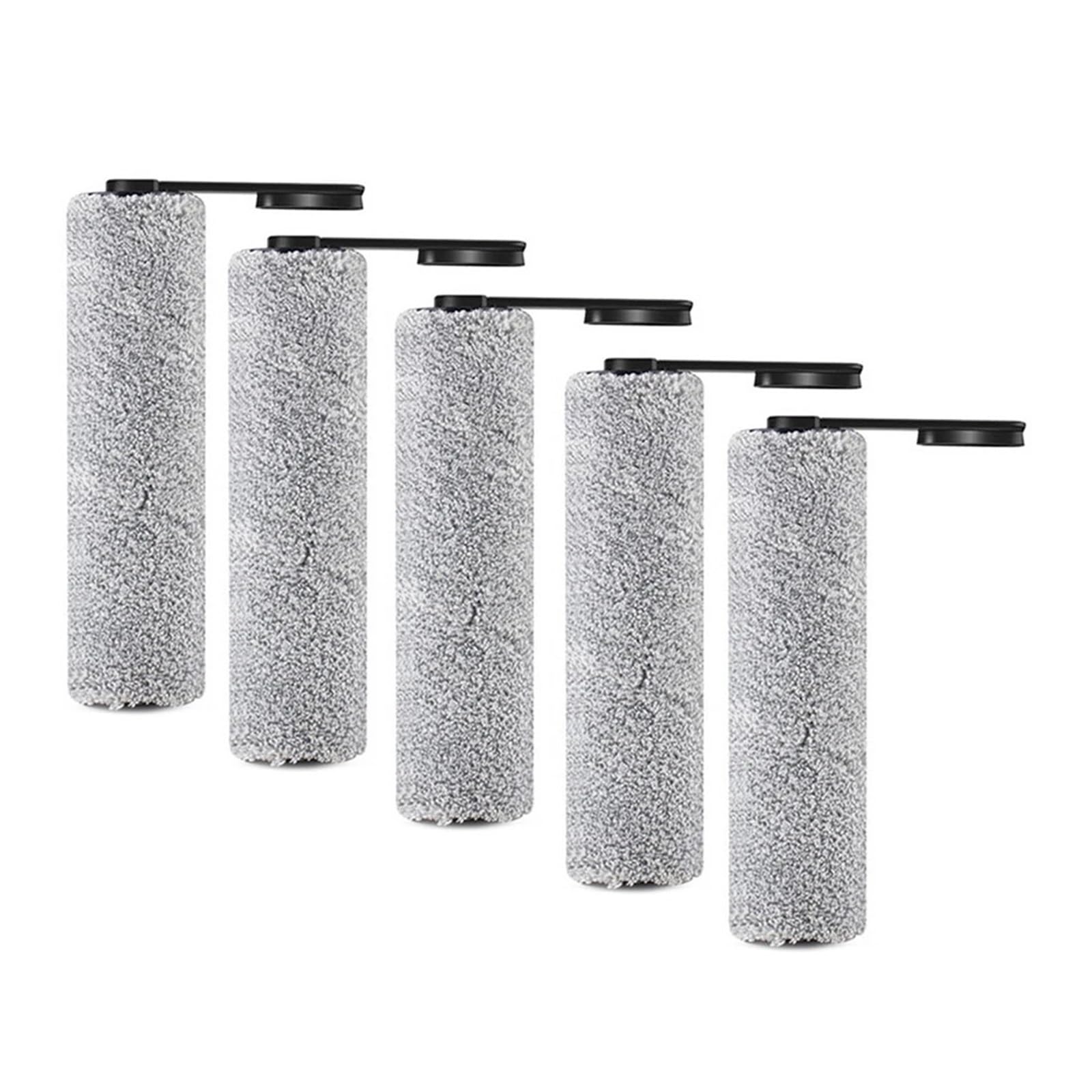 RHOBYXONZ Gray Plastic Roller Brush Set 4pcs For S5 Pro Cordless Wet Dry Vacuum Cleaner, Compatible For Tineco