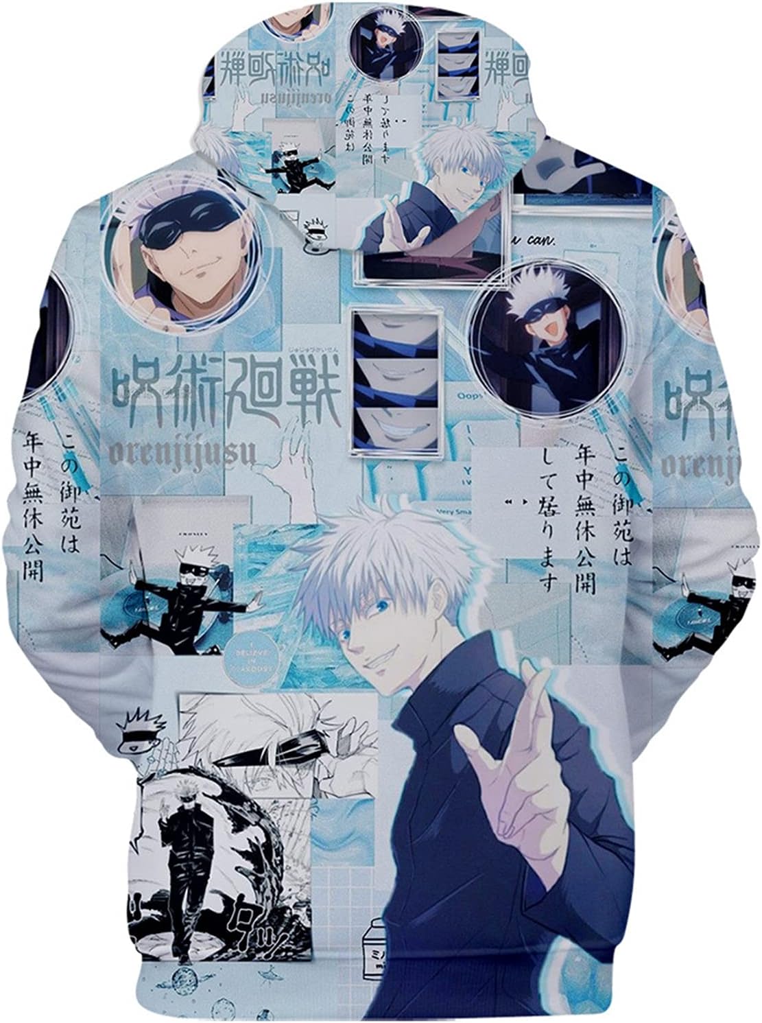 Demon Slayer Anime Nezuko Sweat À Capuche Hoodie 3D Unisex vendu par