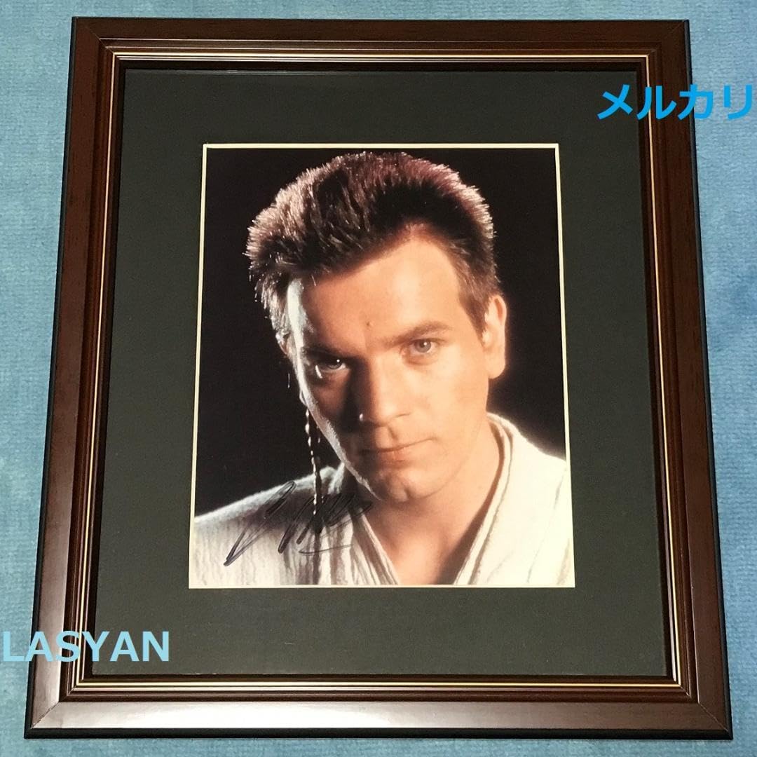 [限定] ユアン・マクレガー 直筆サイン入り オートグラフ 額装 ■SW EP1 Amazon.co.jp: 限定 ユアンマクレガー 直筆サイン入り オートグラフ