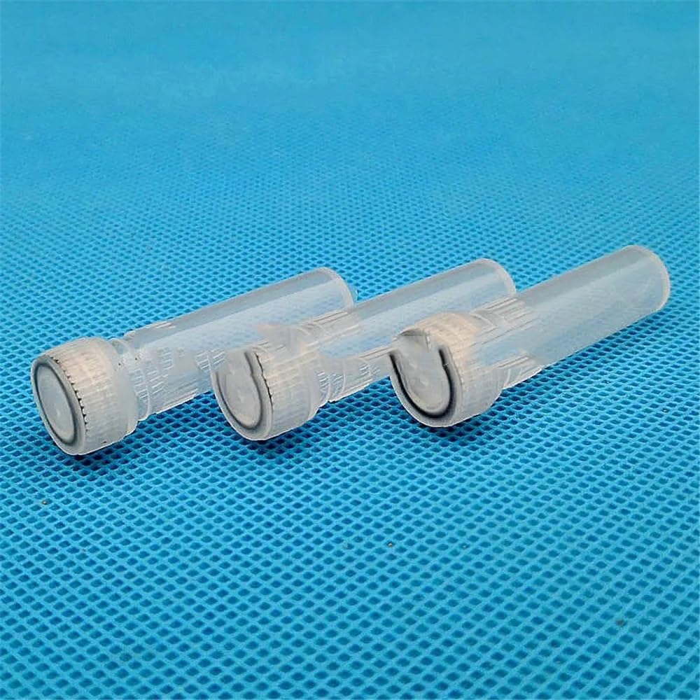 Tubes à échantillon en plastique de laboratoire 2 ml, lot 100 ou 500 pièces, avec joint Équipements de laboratoire