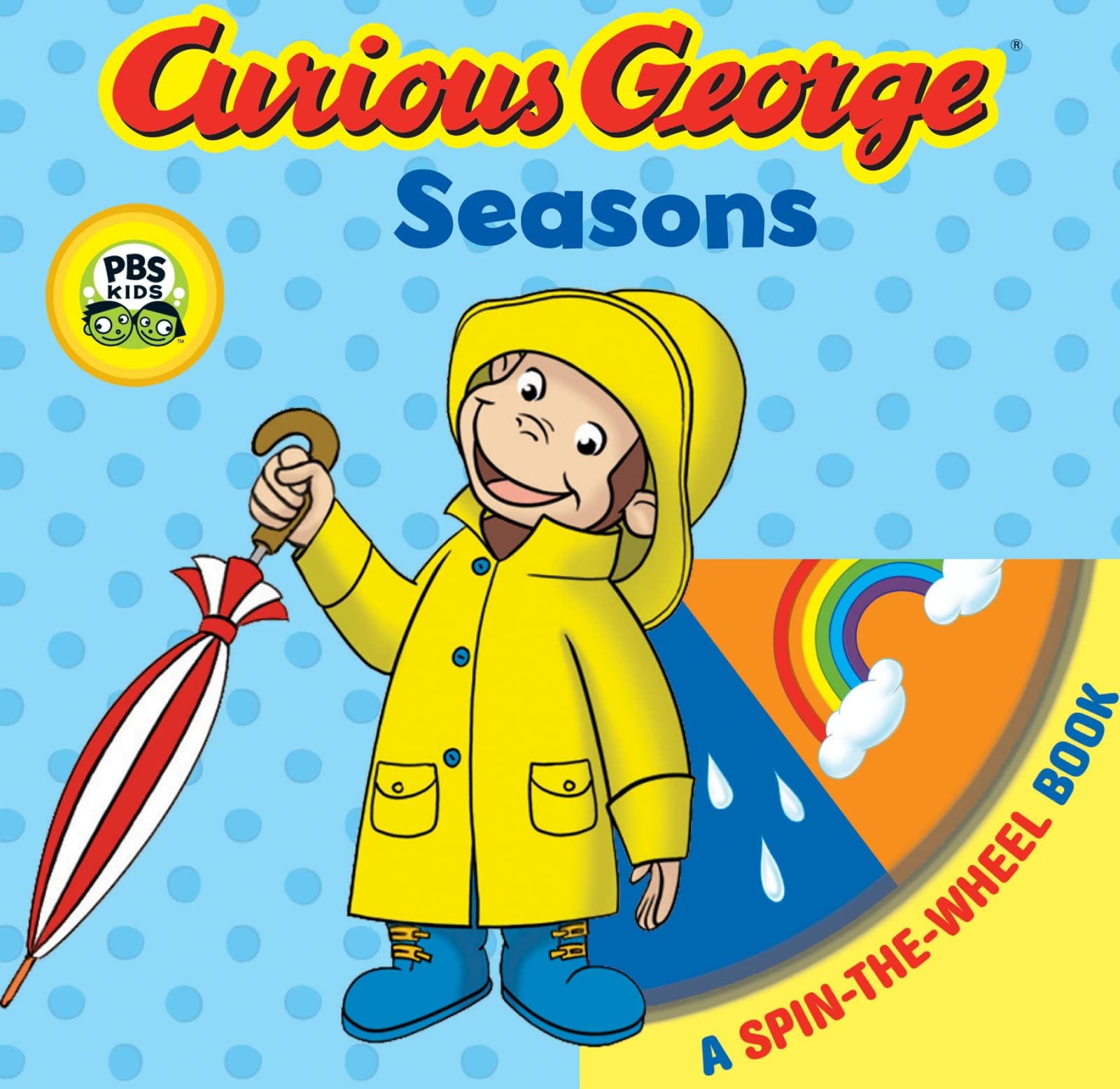 Curious George Seasons (CGTV Spin-the-Wheel) [Board book] Rey, H. A.