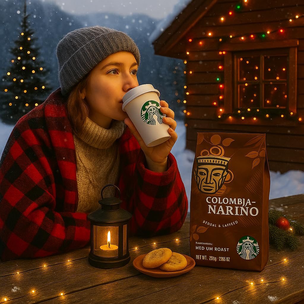Starbucks Colombia Nariño Whole Bean Coffee 250g By COUGAR