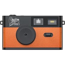Screen-Free Digital Camera   Simple Point & Shoot Camera, No Screen, Easy to Use Camera, Replace Disposable with Reusable Orange