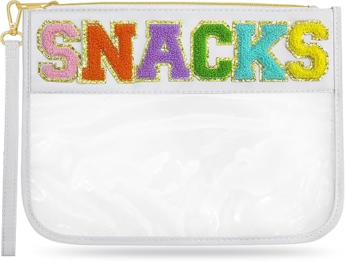 Bolsa de maquillaje transparente de felpilla con cremallera de viaje, bolsa de maquillaje de nailon, bolsa de maquillaje preparada, bolsa de aseo