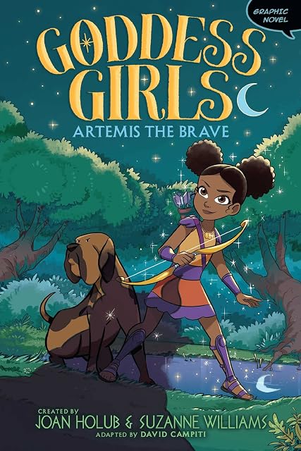 Portada de Artemis The Brave Graphic Novel