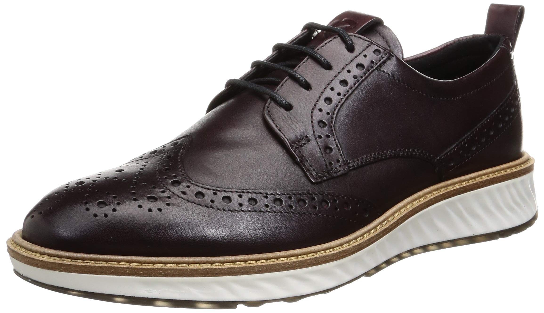 ECCOmens St.1 Hybrid Brogue Oxford, Syrah, 7-7.5 US